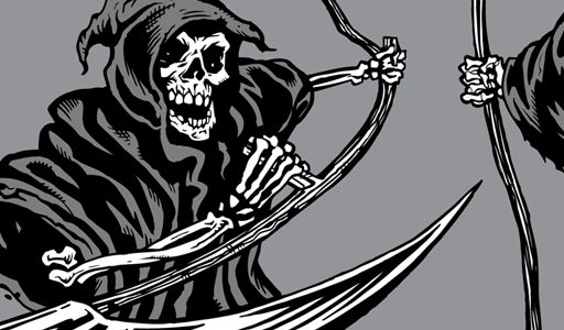 512x300 Grim Reaper Vector Graphics Vector Genius Clip Art Image