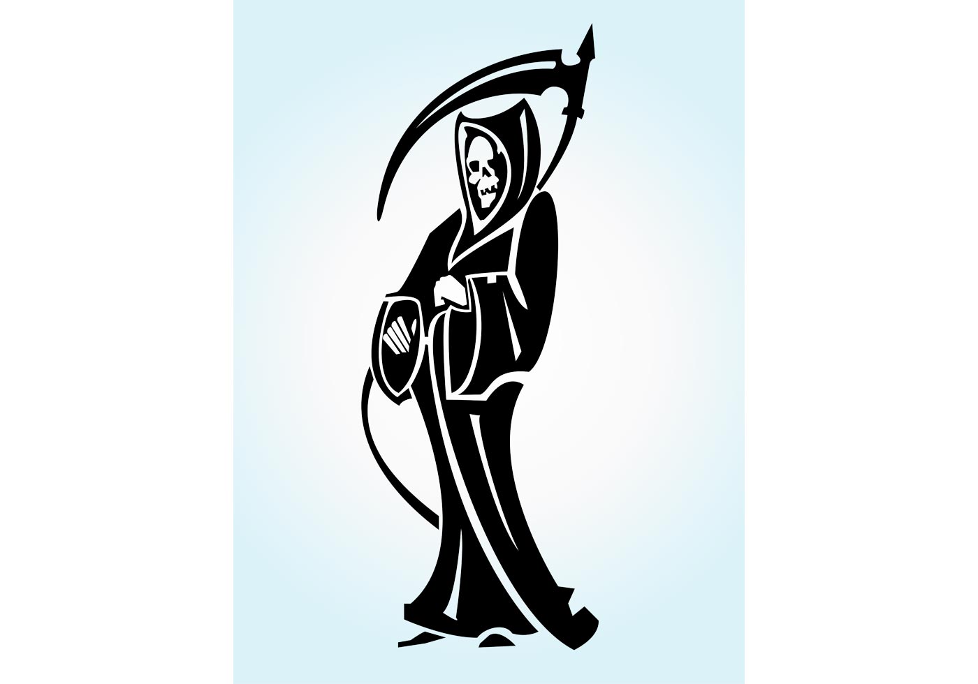 1400x980 Grim Reaper Free Vector Art