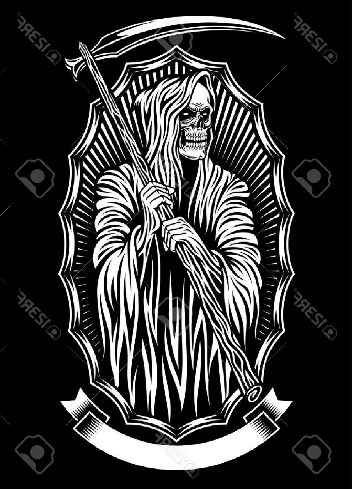 Grim Reaper Vector Art at GetDrawings | Free download