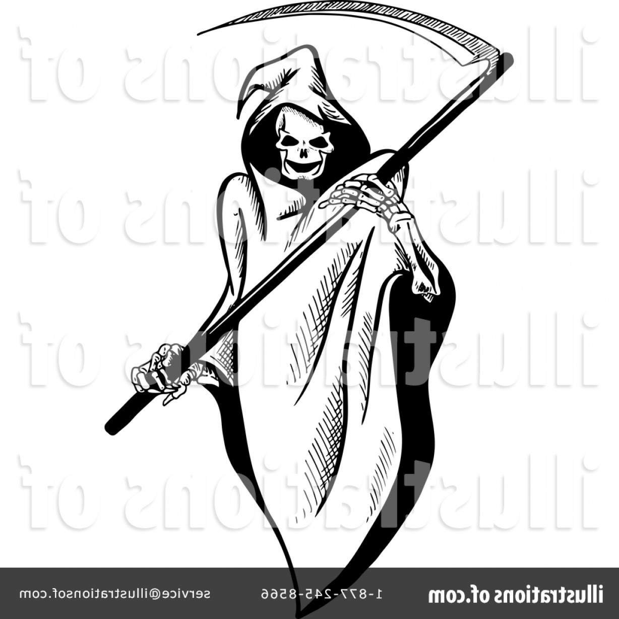 1228x1228 Royalty Free Grim Reaper Clipart Illustration Shopatcloth