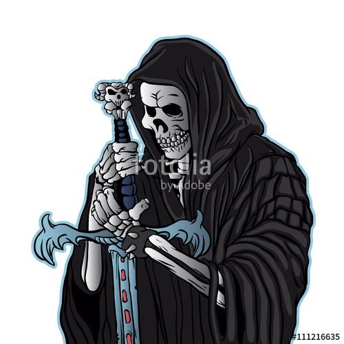 Grim Reaper Vector Free at GetDrawings | Free download