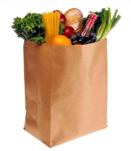 261x300 Grocery Bag X Free Images