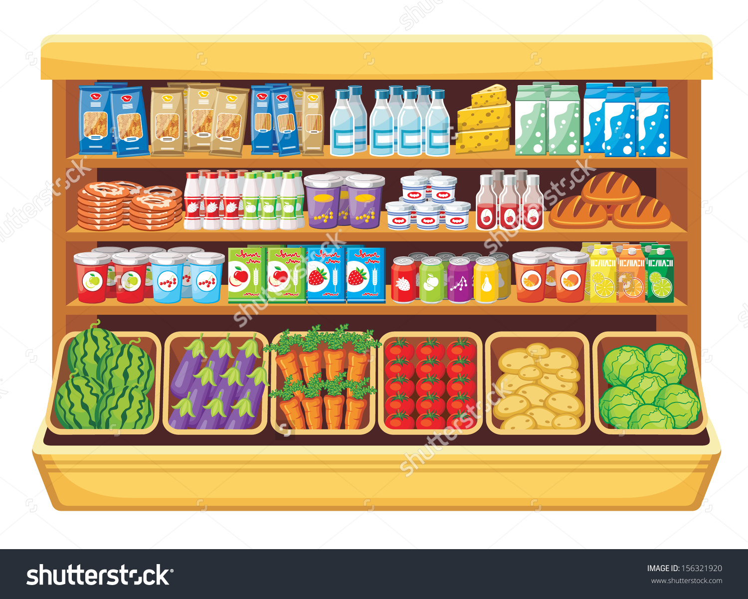 1500x1201 Market Clipart Supermarket