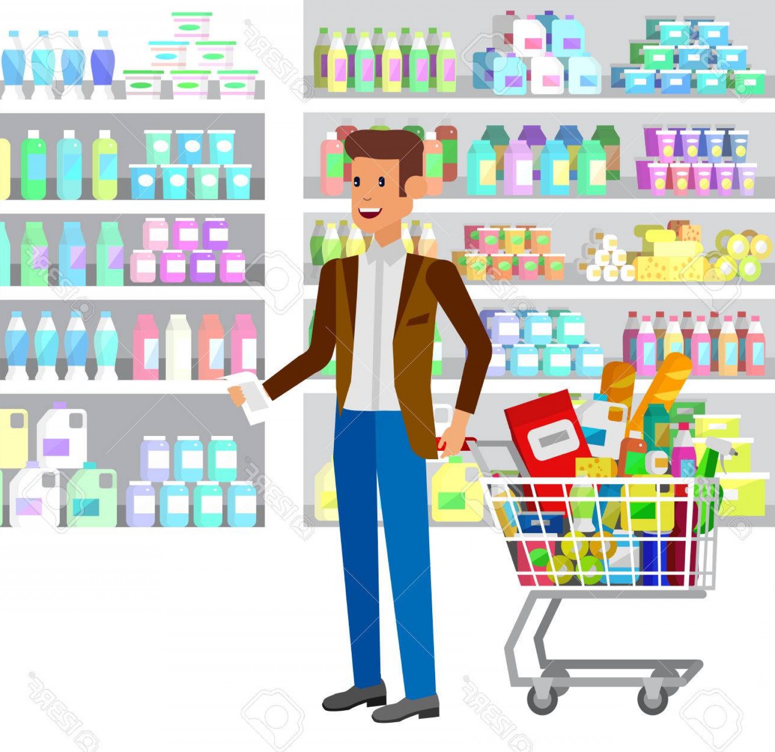 1560x1513 Grocery Bag Vector Shopatcloth