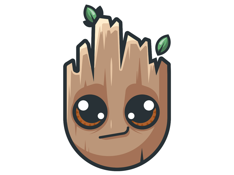 800x600 Baby Groot By Victor