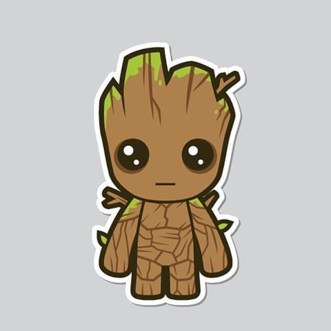 480x480 Image Result For Groot Vector Cryptotrees