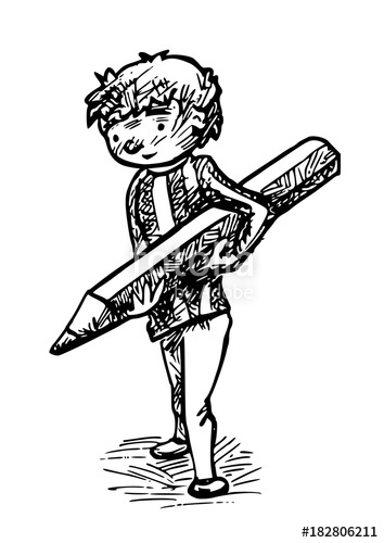 354x500 Groot Potlood Stock Image And Royalty Free Vector Files On