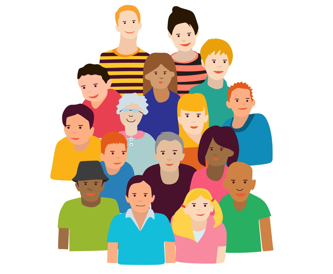 1136x936 Group Of People Vector Vector Art Amp Graphics