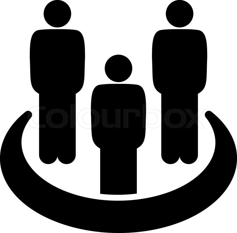 800x788 Social Group Icon From Business Bicolor Set. This Flat Vector