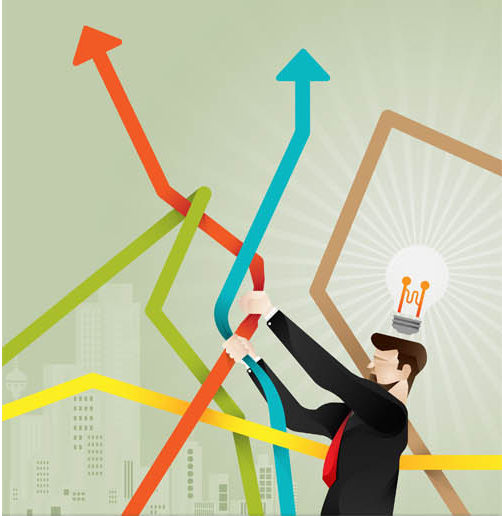 502x516 Growth Business Concepts Vector Ai Format Free Vector Download