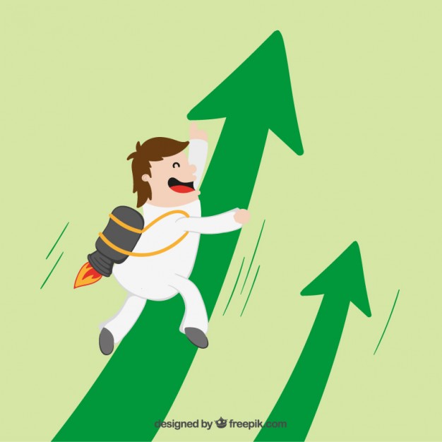 626x626 Growth Business Concept Vector Free Download