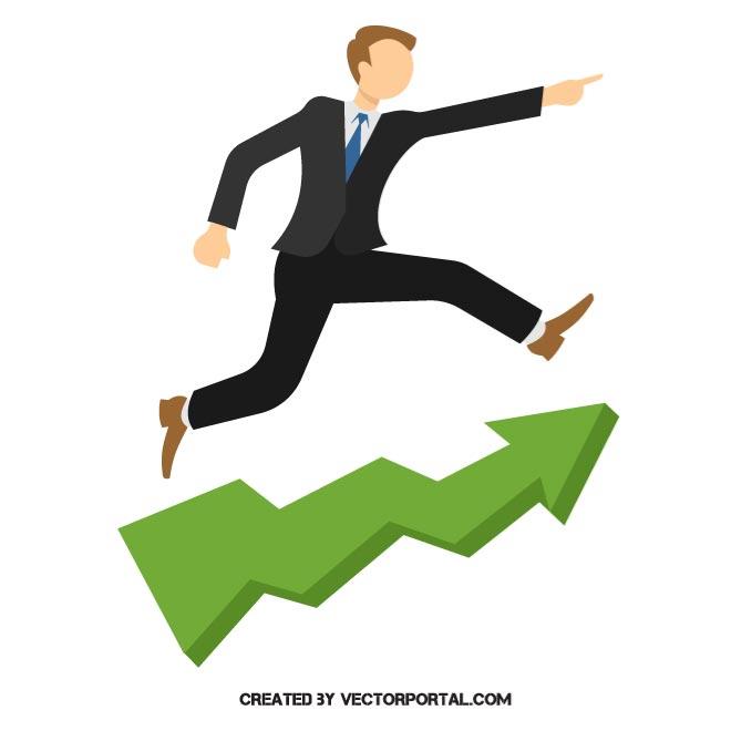660x660 Business Growth Vector Graphics