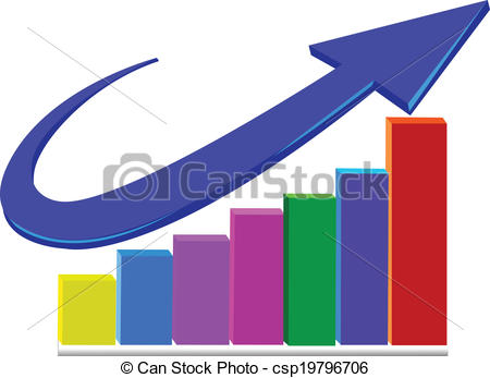 450x347 Business Statistics Arrow Logo. Business Statistics Growth Sales