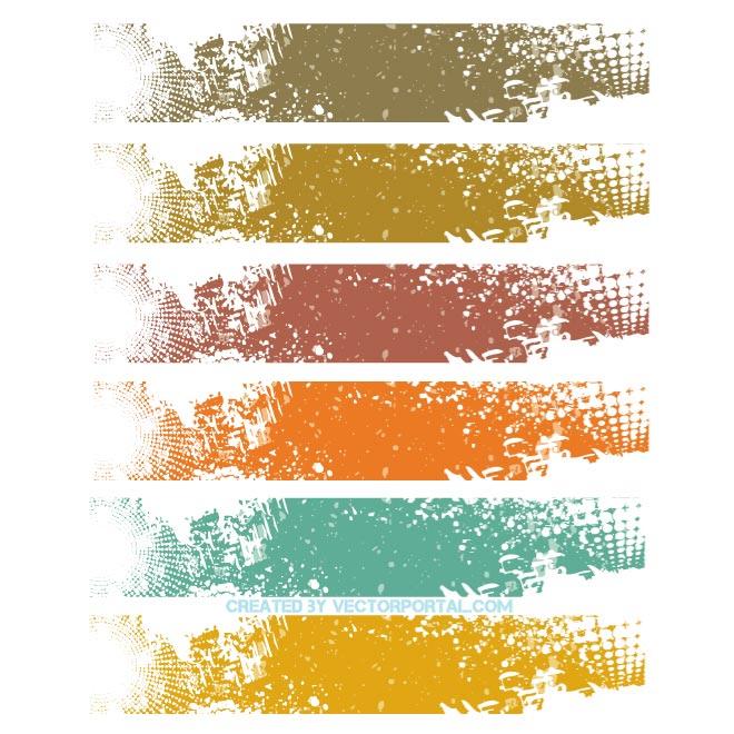 660x660 Vector Grunge Banner Background Design Free Vectors Ui Download