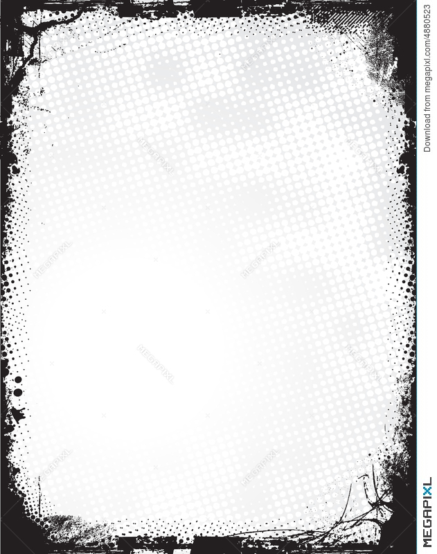 631x800 Grunge Border