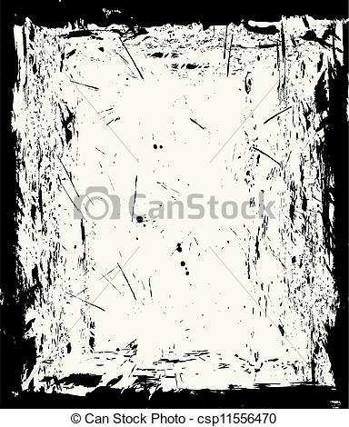 384x470 Vector Grunge Border.
