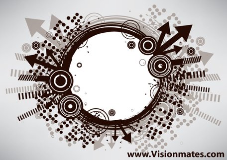 456x322 Free Grunge Circle Brown Banner Clipart And Vector Graphics