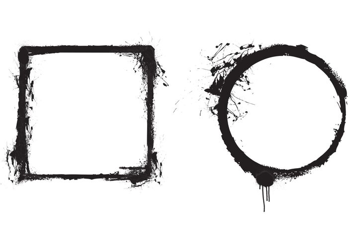 700x490 Free Grunge Frame Vectors