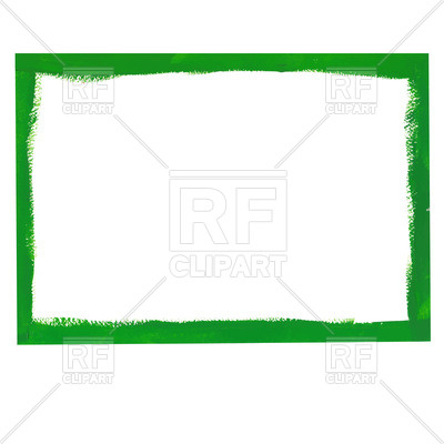 400x400 Green Grunge Frame