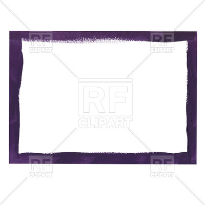 400x400 Violet Grunge Frame Vector Image Vector Artwork Of Borders And