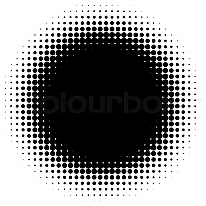 800x800 Grunge Halftone Vector Background. Vintage Dots Texture Stock