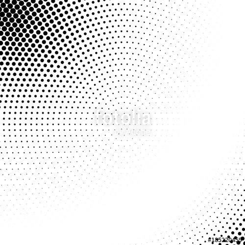 500x500 Vector Abstract Dotted Halftone Template Background. Pop Art