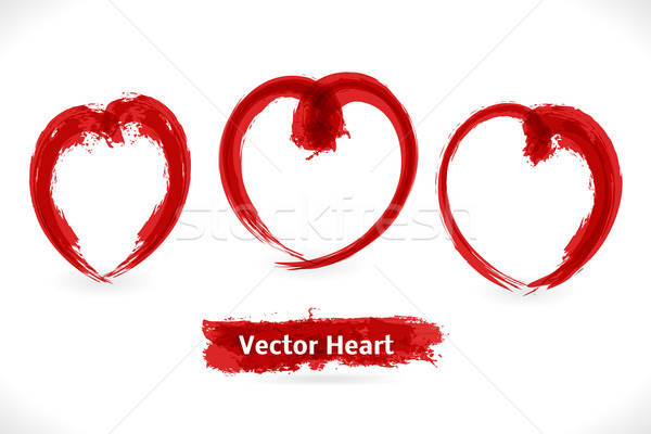600x400 Vector Grunge Heart Vector Illustration Yuriy Feshchyn (Fyuriy