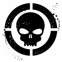 200x200 Free Grunge Skull Vector Illustration Free Vector Graphic Art Free