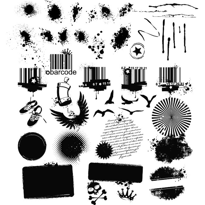 660x660 Free Vector Grunge Images