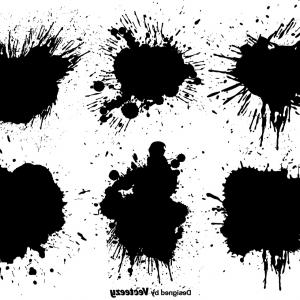 300x300 Grunge Paint Splat Background Vector Geekchicpro