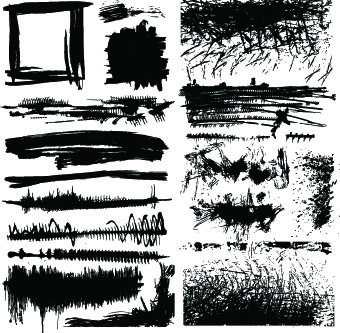 340x333 Vector Grunge Elements Free Vector Download (30,288 Free Vector