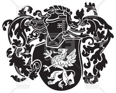 400x323 Mythological Gryphon On Medieval Coat Of Arms, 48202, Download