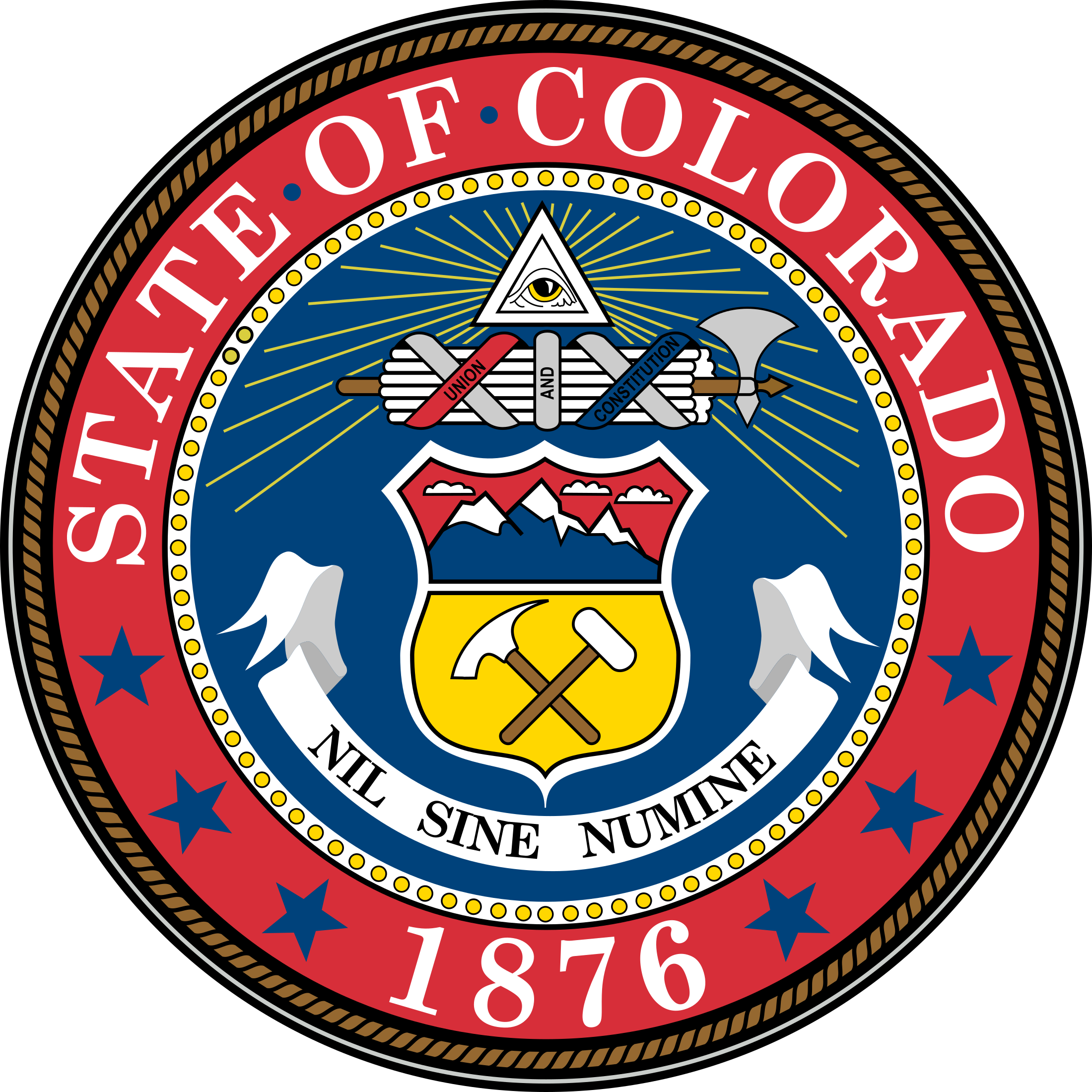 2200x2200 Colorado State Seal Png Amp Svg Vector