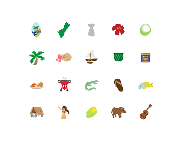 600x464 Guam Vector Icon Set On The Art Institutes Portfolios