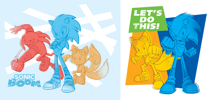 696x336 Sonic Boom! Vector Style Guide