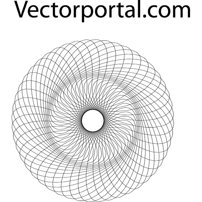 660x660 Guilloche Pattern Free Vector 123freevectors