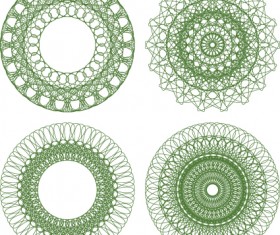 280x235 Guilloche Vector