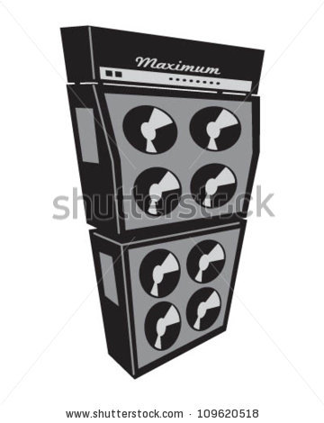 360x470 Guitar Amplifier Stock Vectors Amp Vector Clip Art Clipart