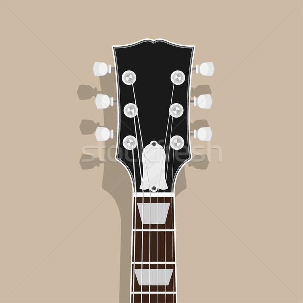 600x600 Guitar Neck Vector Illustration Dzianis Rakhuba (Shai Halud