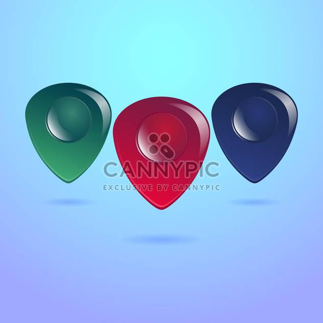 632x632 Guitar Pick Vector Pack With Shadows Free Vector Download 128233