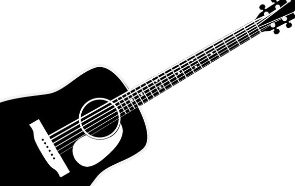 581x368 Acoustic Guitar Free Vector Download (424 Free Vector) For