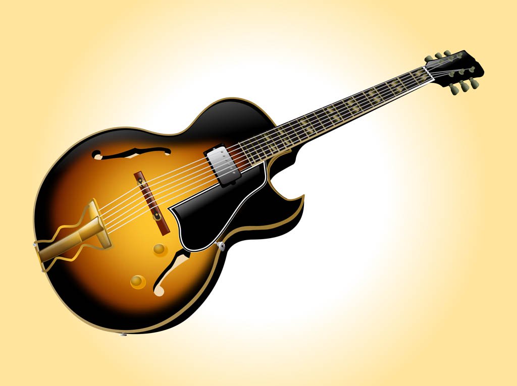 1024x765 Vector Les Paul Guitar Vector Art Amp Graphics
