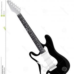 300x300 Royalty Free Stock Photo Electrical Guitar Vector Image Sohadacouri