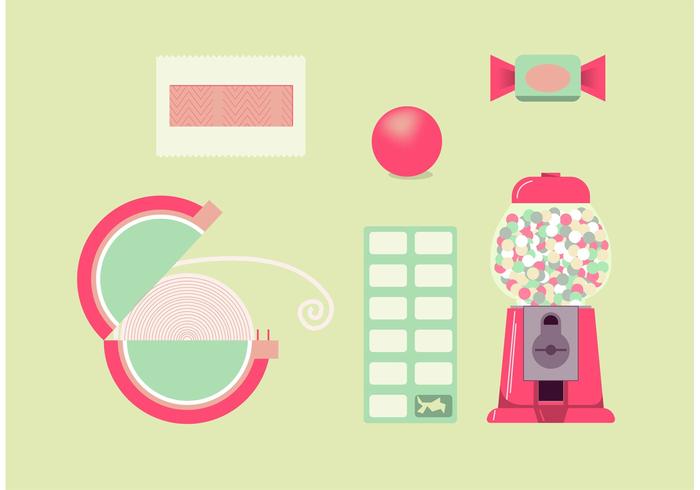 700x490 Gum Packages Free Vector