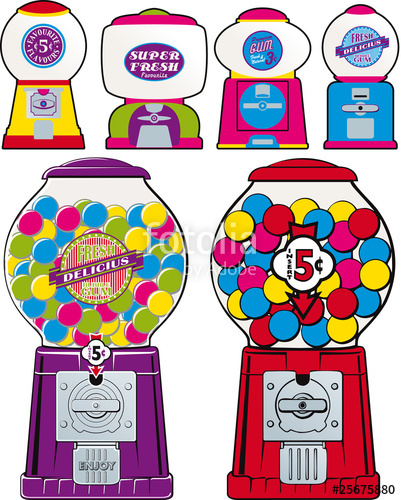 401x500 Gumball Machine Stock Image And Royalty Free Vector Files On