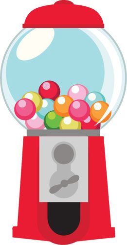 261x500 Gumball Clipart Pink Ball