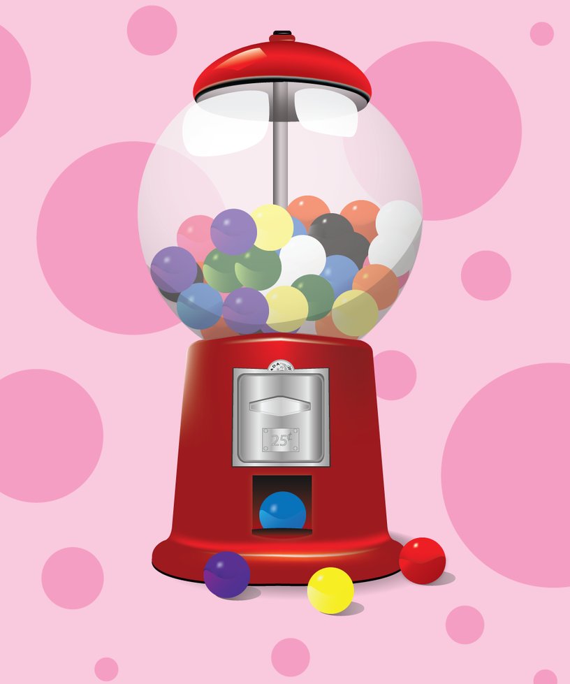 816x979 The Gumball Machine By Drawdesign
