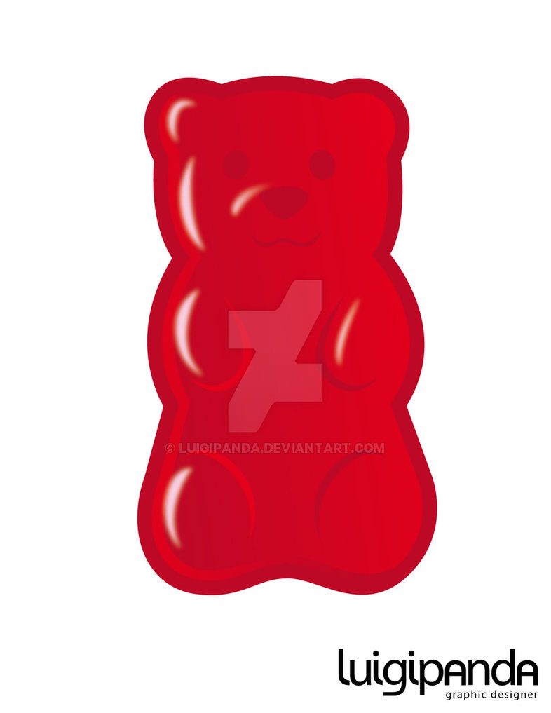 786x1017 Gummy Bear By Luigipanda