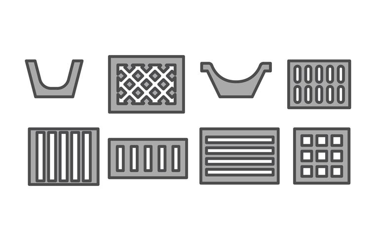 762x490 Street Gutter Vector Pack