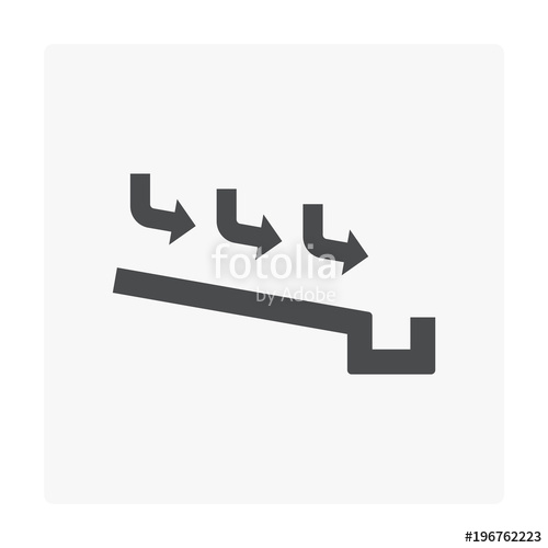 500x500 Rain Gutter Icon Stock Image And Royalty Free Vector Files On